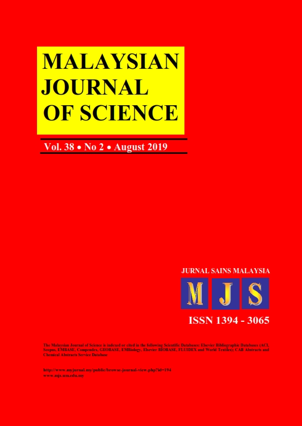 					View Vol. 38 No. 2 (2019): Vol 38 No 2 (August 2019)
				